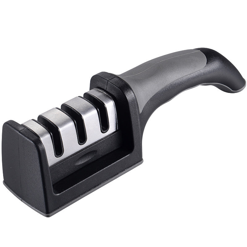 MANUAL KNIFE SHARPENER 3 STAGE SHARPENING TOOL FOR CERAMIC KNIFE AND STEEL  KNIVES (2306)
