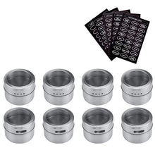 Load image into Gallery viewer, Magnetic Spice Jar Set