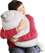 Load image into Gallery viewer, Fluffy Plush Seal Pillow