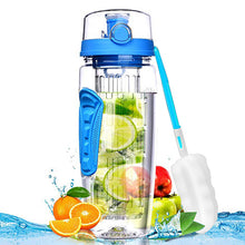 Load image into Gallery viewer, Fruit Infuser Water Bottle