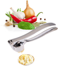 Load image into Gallery viewer, Professional Kitchen Stainless Garlic Press