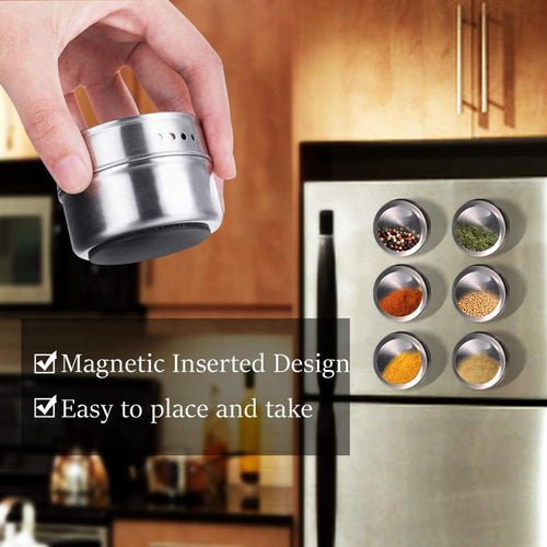 Magnetic Spice Jar Set