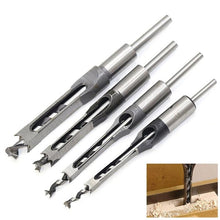 Load image into Gallery viewer, Square Drill Bits Tool Kit Set 4PCS